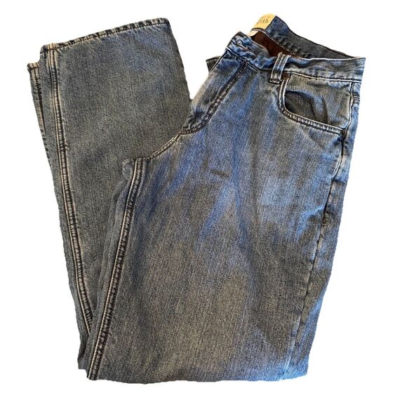 Men's Redhead Flannel Lined Blue Jeans 32x34 - Picture 1 of 6